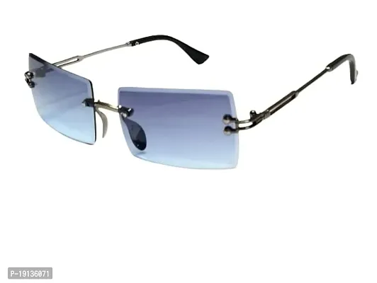 2023 Punk Rimless Sunglasses Women Small Sun Glasses Shades Brand Desi –  Cinily